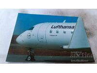 Lufthansa Canadair Jet Postcard