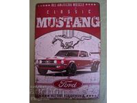 SEMNUL METAL RETRO „FORD MUSTANG”