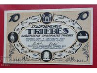 Banknote-Germany-Thuringia-Triebes-10 pfennig 1921