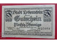 Banknote-Germany-Thuringia-Bad Lobenstein-50 Pfennig 1919