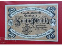 Banknote-Germany-Thuringia-Zella-50 pfennig 1921