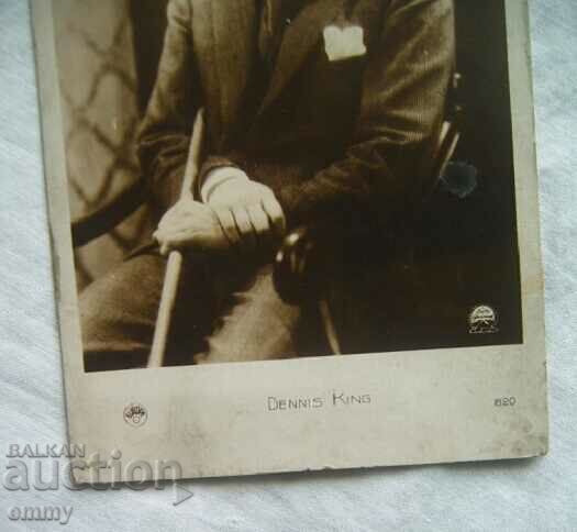 Photo card actor and singer Dennis King, England with price 2.00 BGN | € 1.02 Photo card actor and singer Dennis King, England with price 2.00 BGN | € 1.02