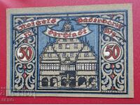 Банкнота-Германия-С.Рейн-Вестфалия-Падерборн-50 пф.1921