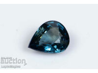 Blue sapphire from Australia 0.51ct untreated teardrop