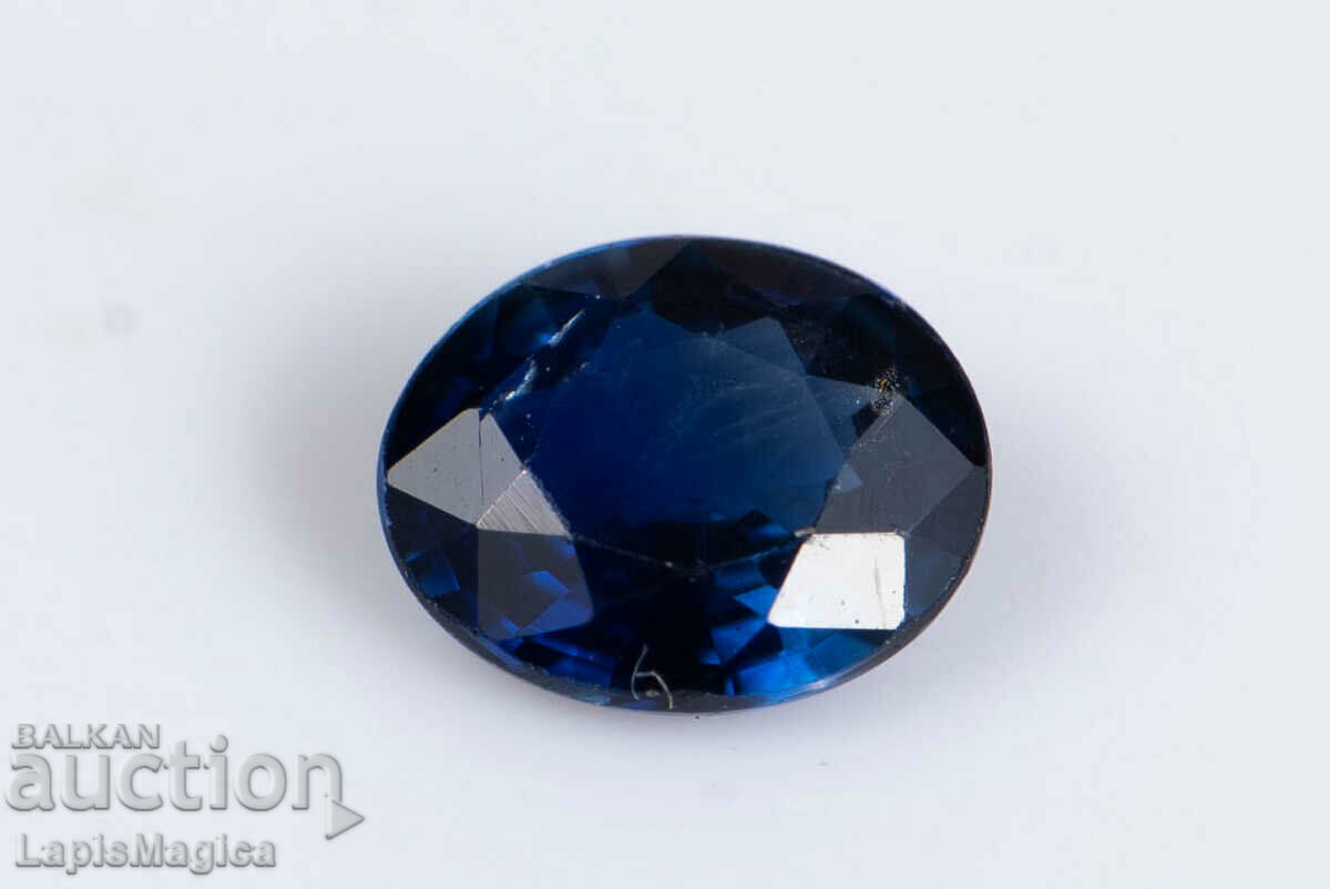 Blue sapphire 0.35ct heated oval cut