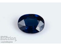 Blue sapphire 0.34ct VS untreated oval cut