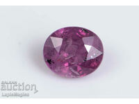 Pink sapphire 0.78ct untreated oval cut