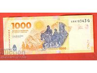 ARGENTINA ARGENTINA 1 000 1000 Pesos issue 2023 letter G