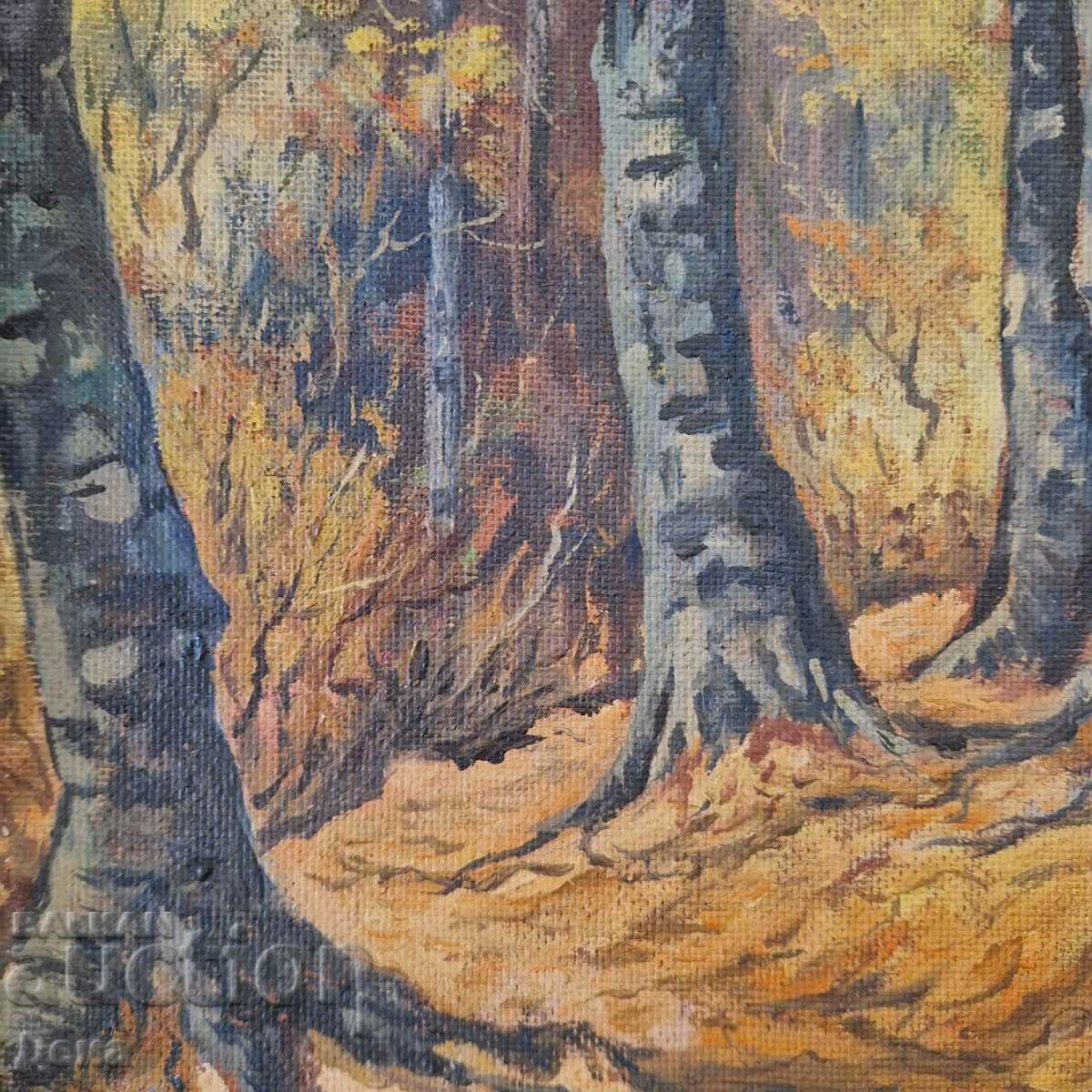 Auction Vasil Vasilev painting 1992 Auction Vasil Vasilev painting 1992