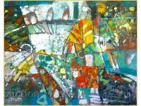 Author's painting "Symphony of shades." size 50/60 cm