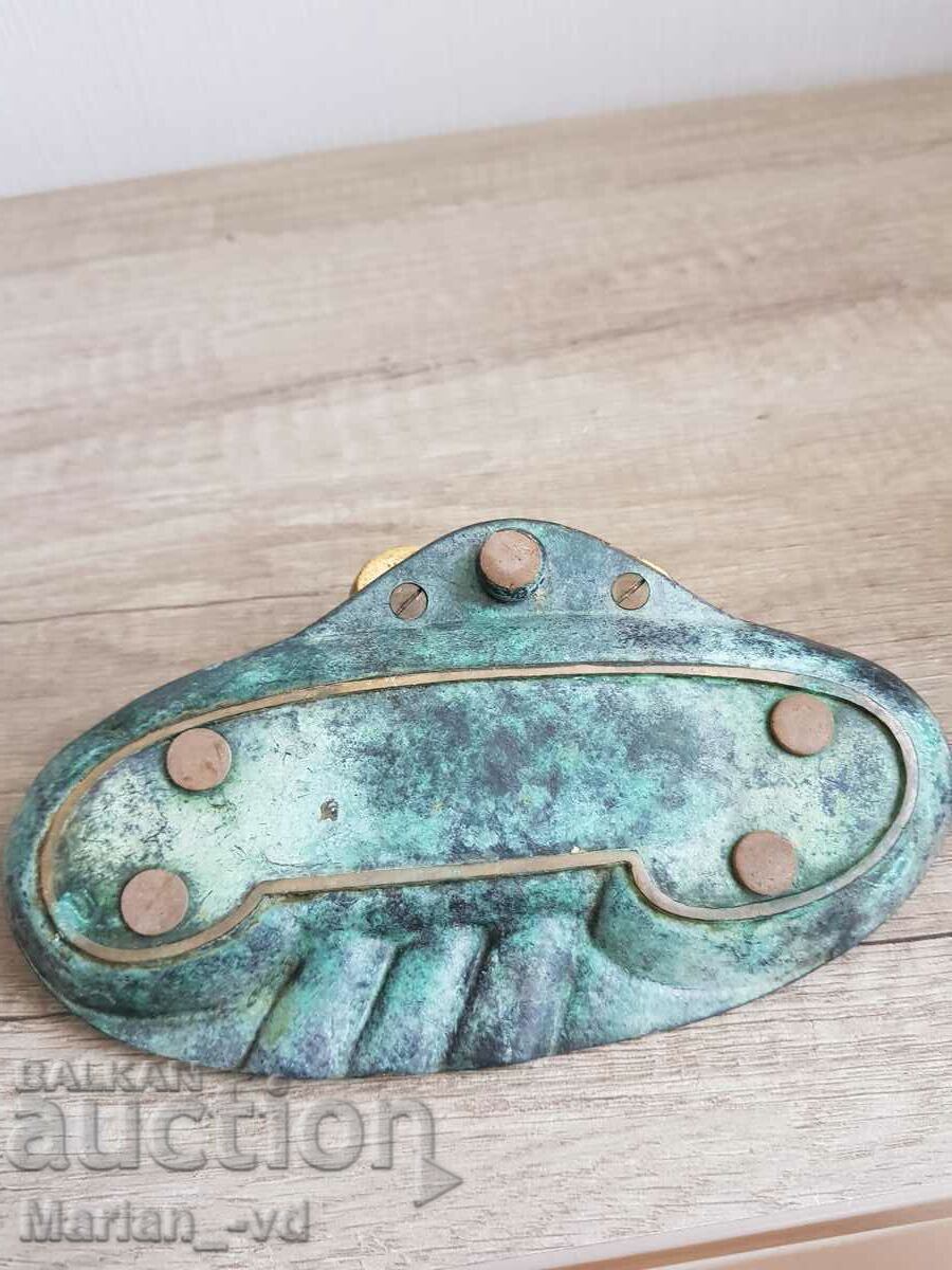 Old bronze ashtray - 5 Old bronze ashtray - 5