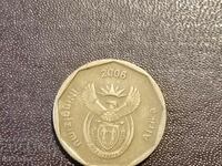 South Africa 50 cents 2006