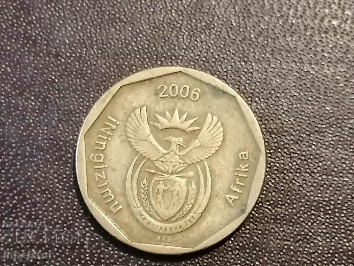 South Africa 50 cents 2006