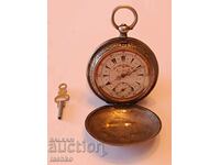 Silver pocket watch