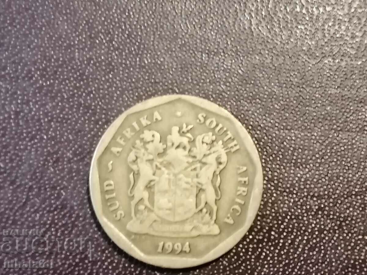 1994 50 cents South Africa