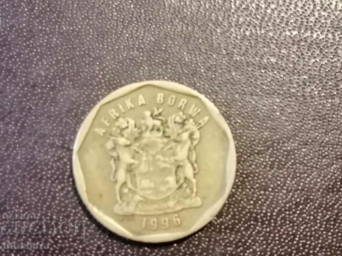 1996 50 cents South Africa