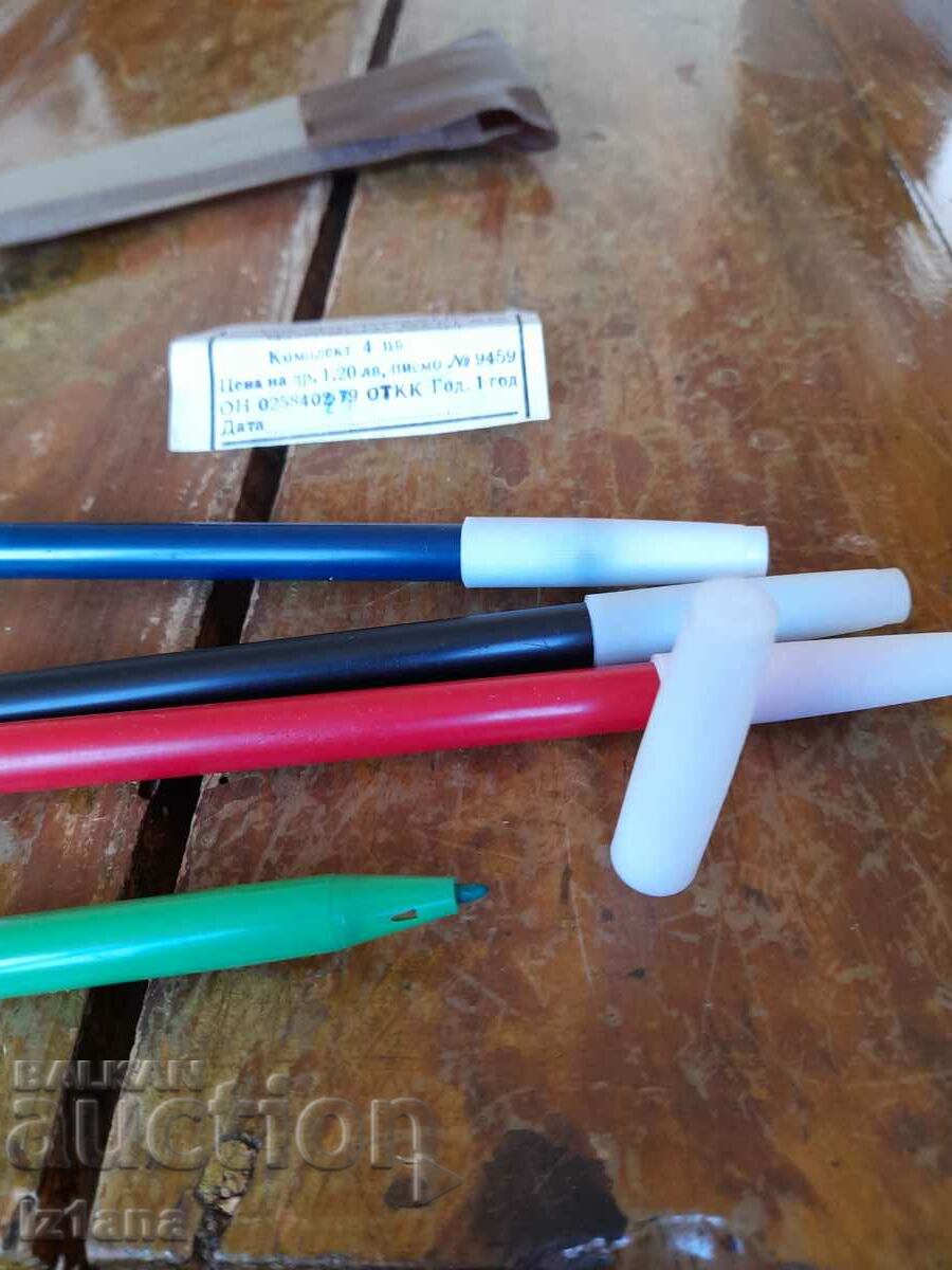 Delivery of Old felt pens Delivery of Old felt pens