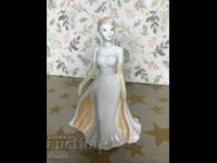 Beautiful COALPORT porcelain figurine