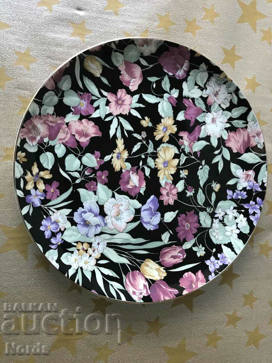 A beautiful porcelain plate