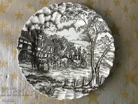 A beautiful STAFFORDSHIRE porcelain plate