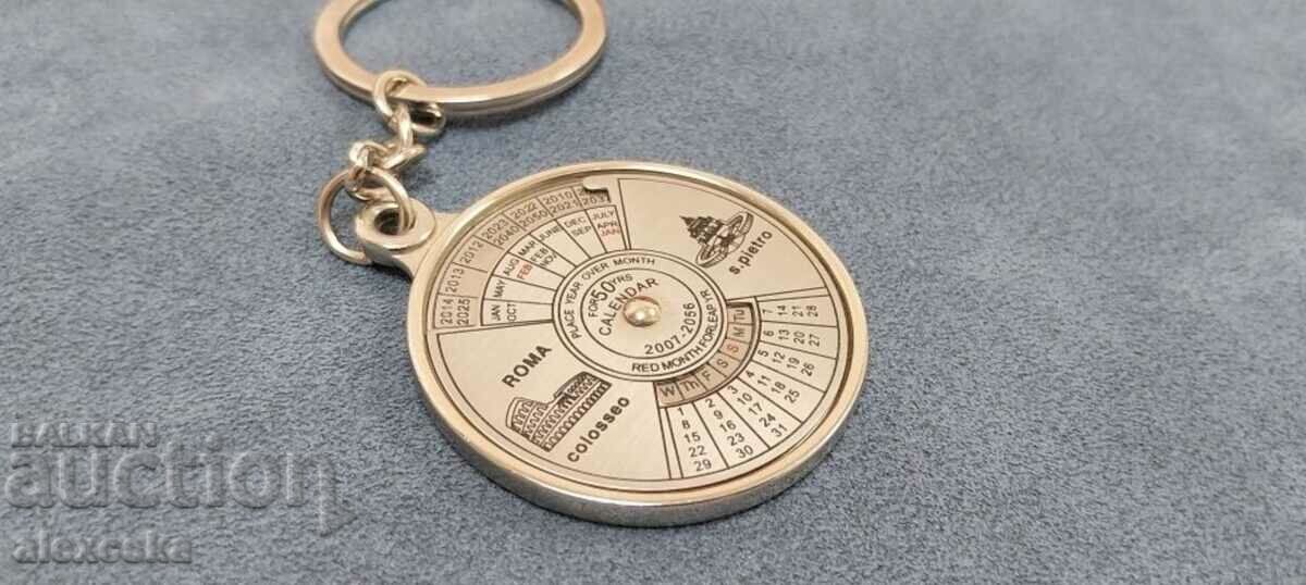 Delivery of Perpetual Calendar - Keychain Delivery of Perpetual Calendar - Keychain