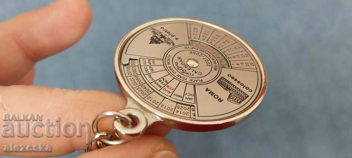 Perpetual Calendar - Keychain - 5 Perpetual Calendar - Keychain - 5