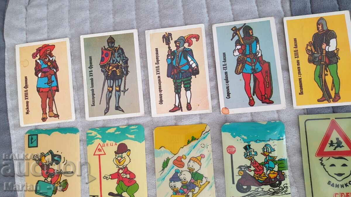 Lot of social calendars 1984-1991 - 56 pieces - 6 Lot of social calendars 1984-1991 - 56 pieces - 6