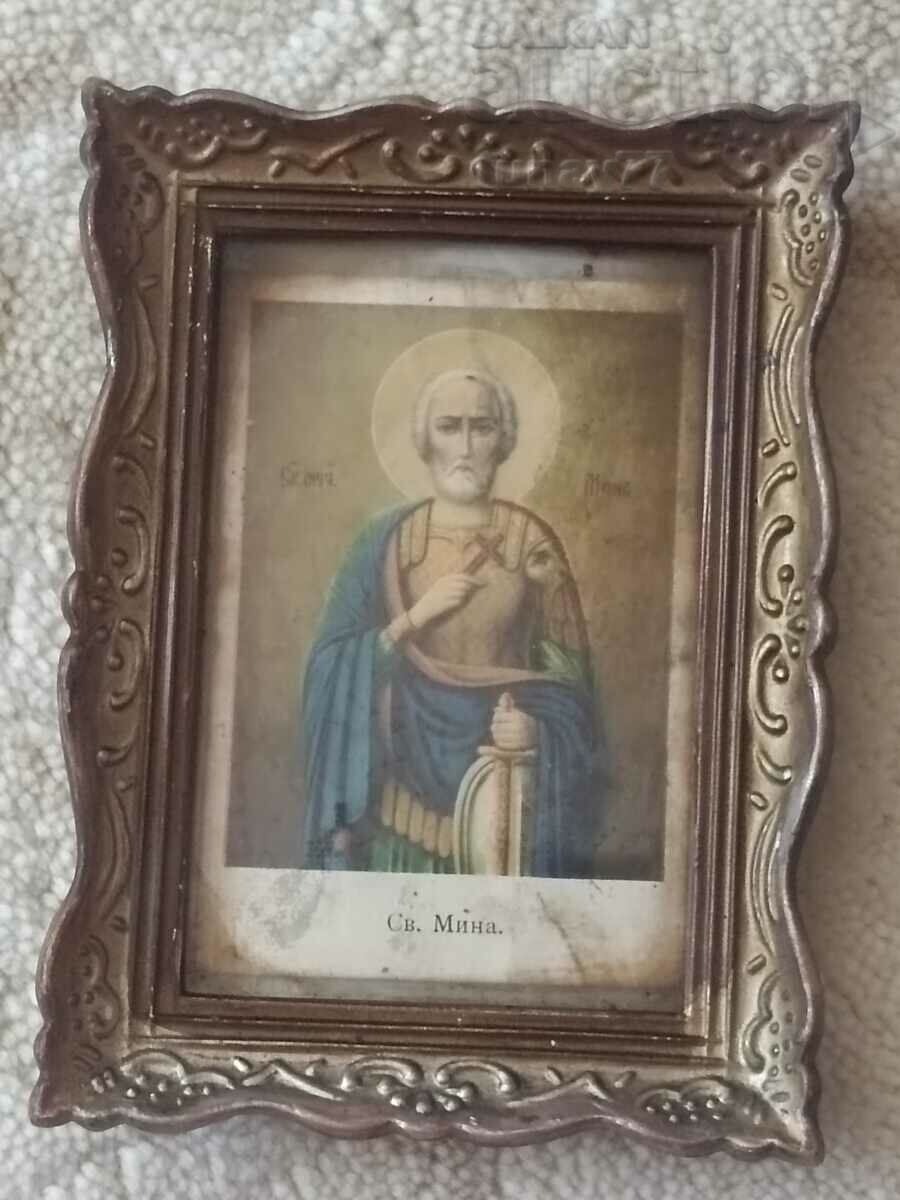 Old Icon of St. Mina.