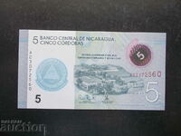 NICARAGUA, 5 Cordoba, 2019, UNC