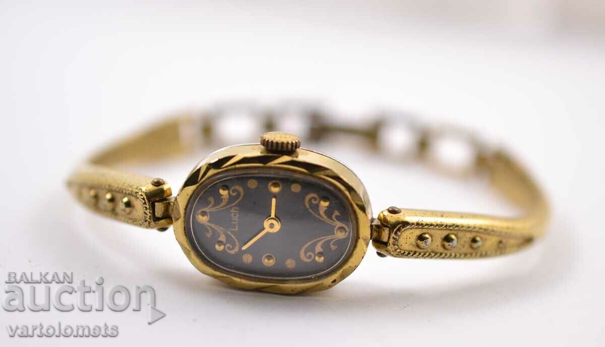 Women's RAY USSR gold-plated watch - works