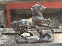 Antique Metal Horse Figure