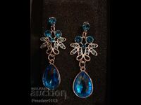 Earrings with Zirconia