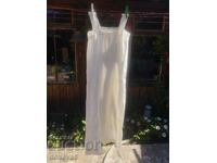 An old fringed nightgown or underwear