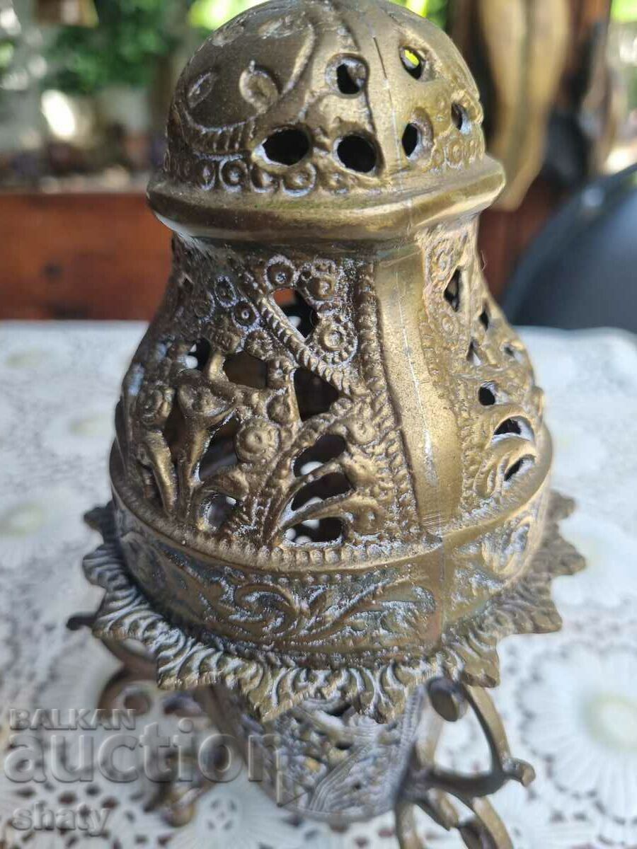 Auction Bronze lamp. Auction Bronze lamp.