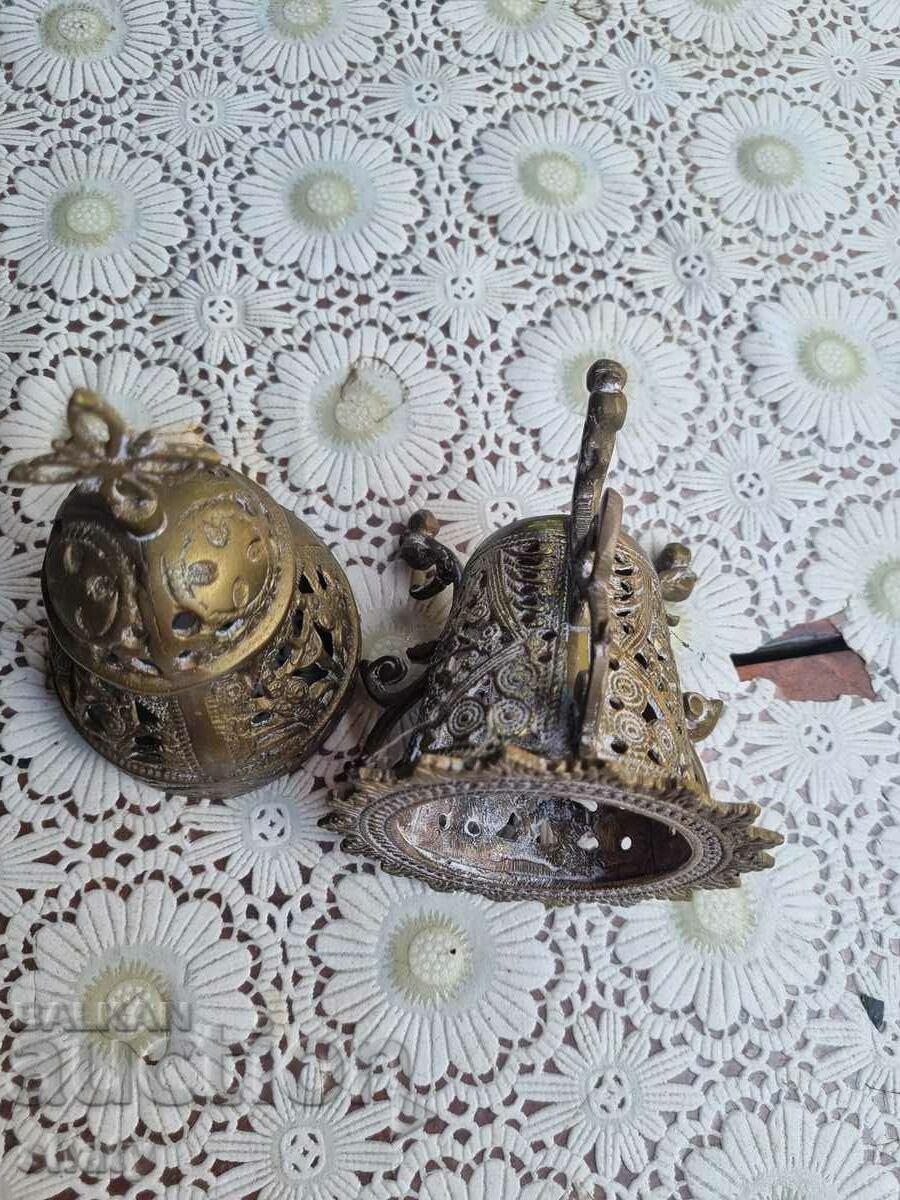 Bronze lamp. - 6 Bronze lamp. - 6