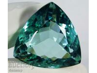BZC! 65.85 ct natural aquamarine trilly cert OMGTL from 1st!