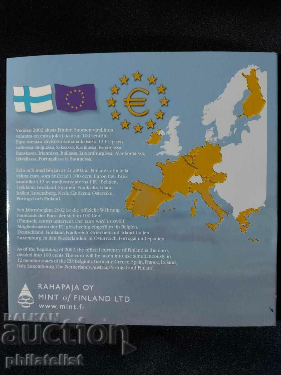 Delivery of Finland 2000 - bank euro set from 1 cent to 2 euro BU