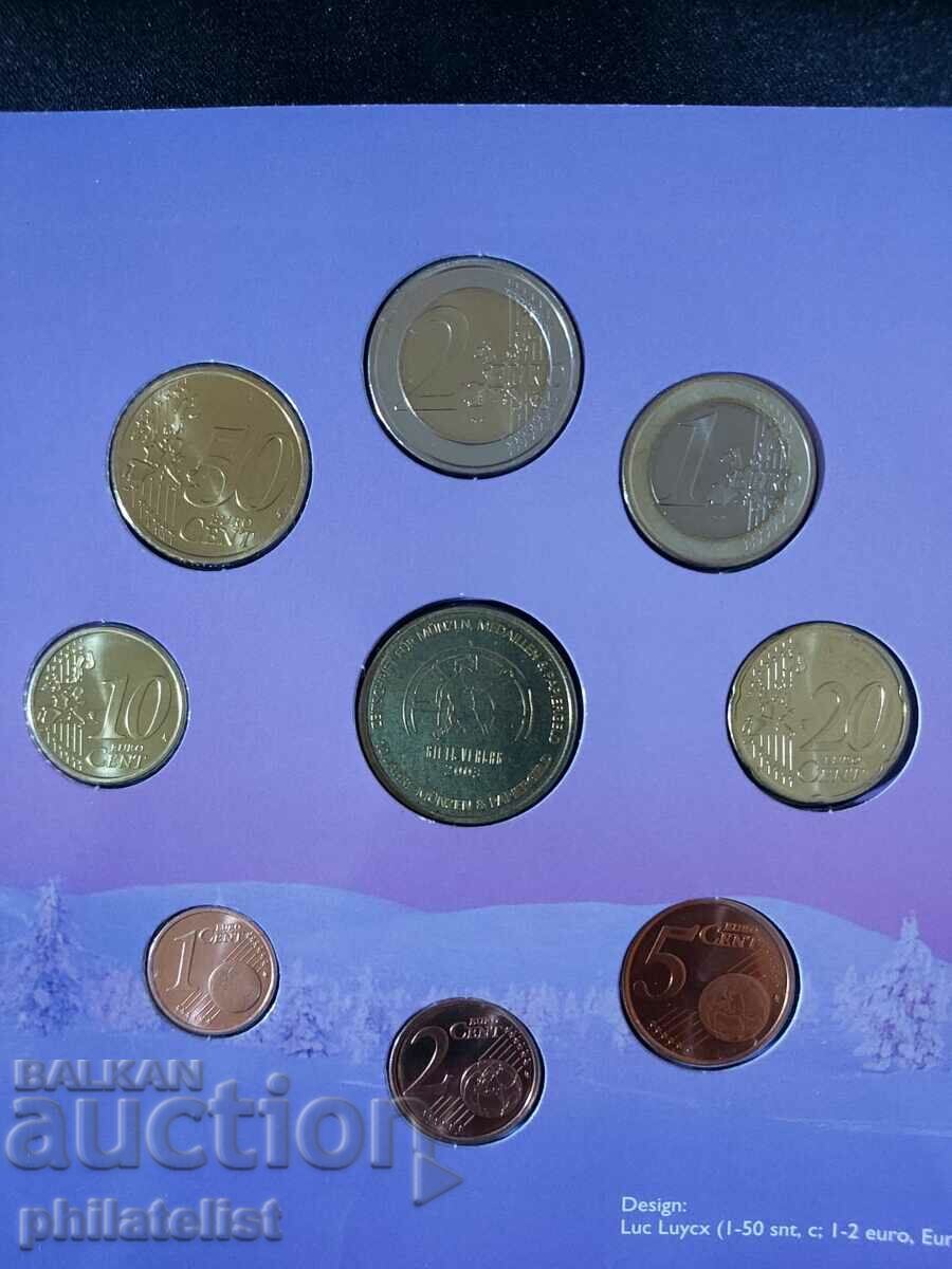 Finland 2003 - bank euro set from 1 cent to 2 euro + medal with price 50.00 BGN | € 25.56 Finland 2003 - bank euro set from 1 cent to 2 euro + medal with price 50.00 BGN | € 25.56