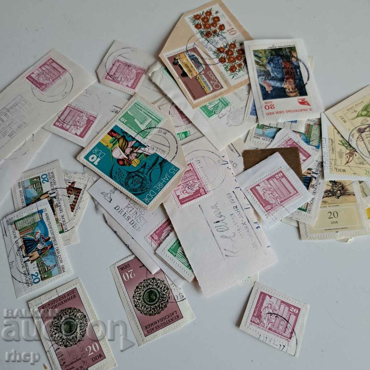 Lot of GDR East Germany stamps