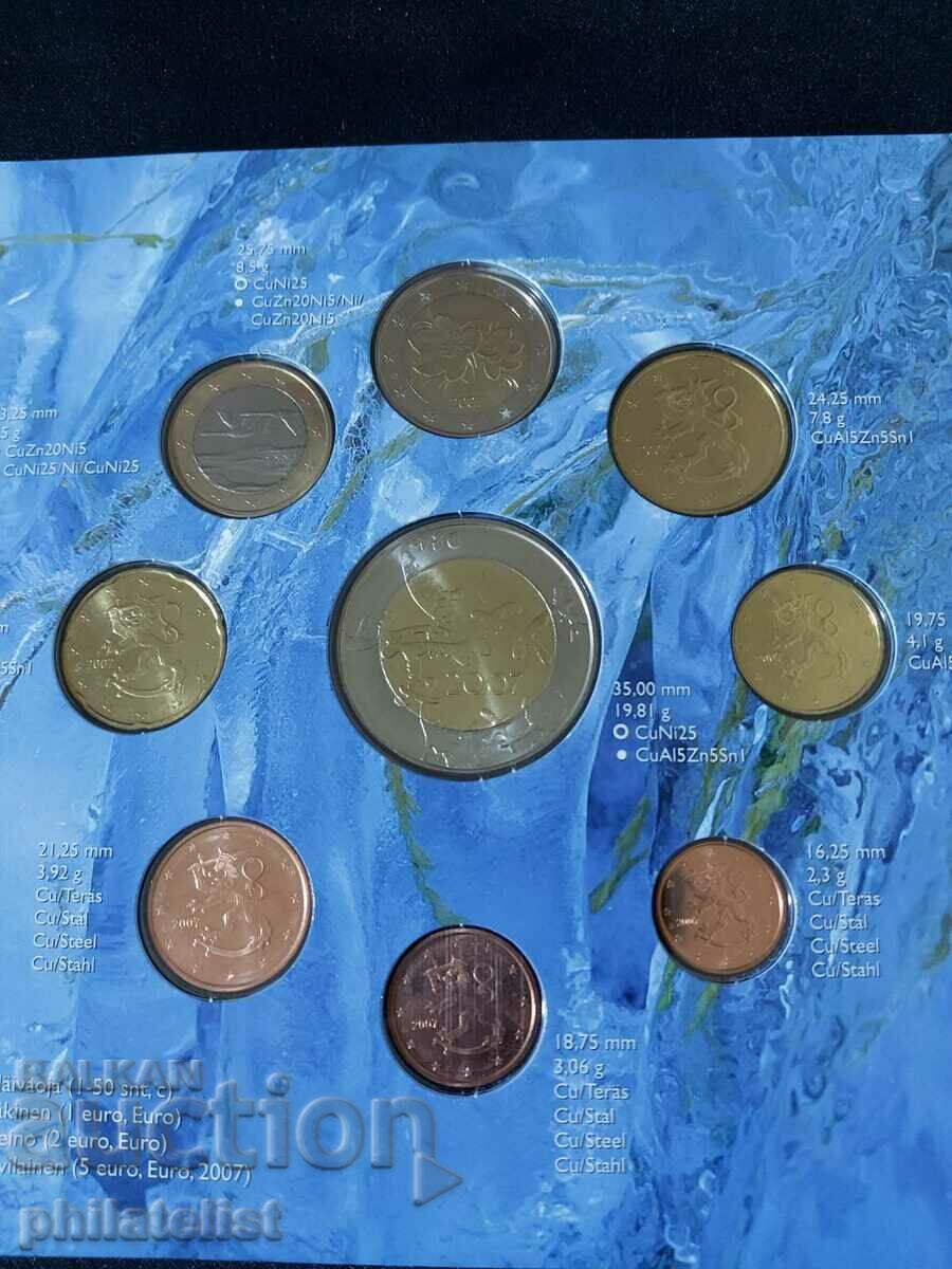 Finland 2007 II - Bank Euro Set 1 Cent to 5 Euro BU with price 60.00 BGN | € 30.68 Finland 2007 II - Bank Euro Set 1 Cent to 5 Euro BU with price 60.00 BGN | € 30.68
