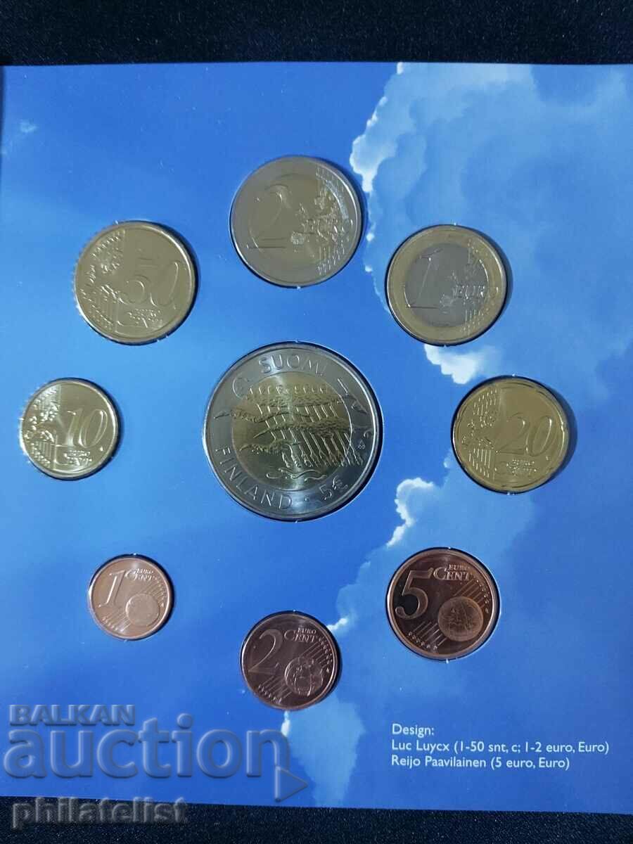 Auction Finland 2007 II - Bank Euro Set 1 Cent to 5 Euro BU Auction Finland 2007 II - Bank Euro Set 1 Cent to 5 Euro BU