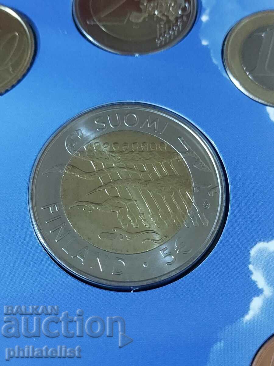 Delivery of Finland 2007 II - Bank Euro Set 1 Cent to 5 Euro BU Delivery of Finland 2007 II - Bank Euro Set 1 Cent to 5 Euro BU