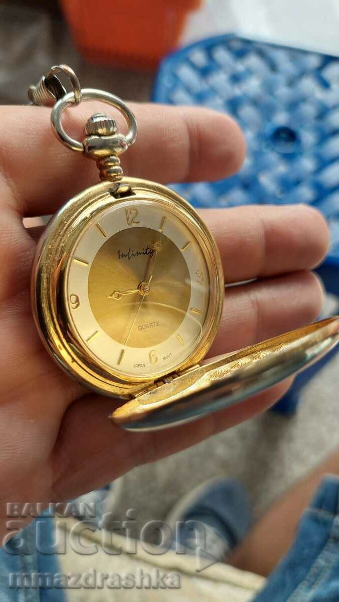 Infinity pocket watch