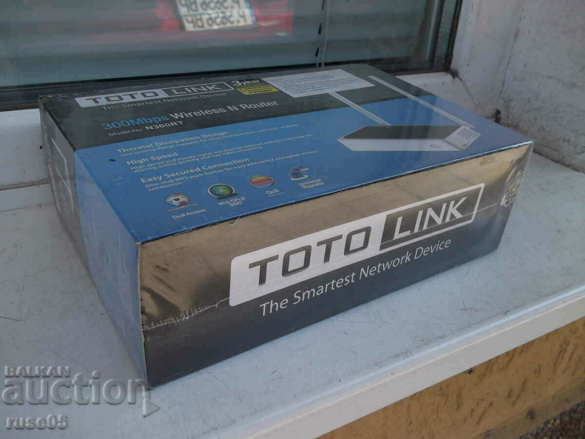 Router „TOTOLINK N300RT, 300 Mbps, 2,4 GHz (300 Mbps)” nou - 7 Router „TOTOLINK N300RT, 300 Mbps, 2,4 GHz (300 Mbps)” nou - 7