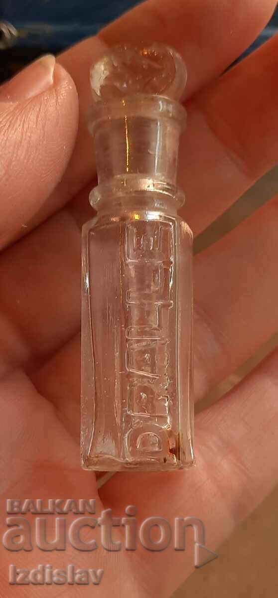 Delivery of Glass perfume bottle circa 1900 Delivery of Glass perfume bottle circa 1900