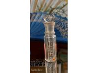 Glass perfume bottle circa 1900