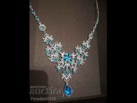 Massive necklace with Zirconia