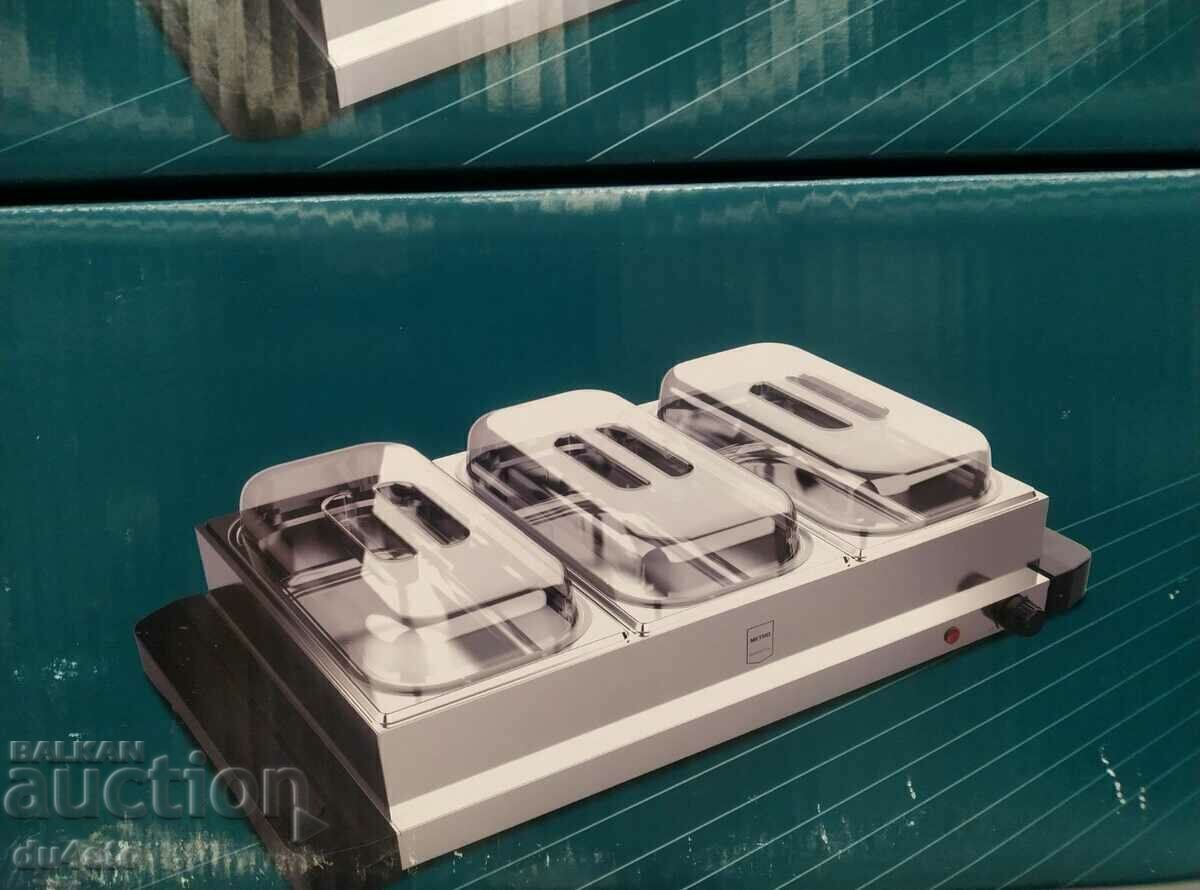 Food warming device bain marie warm showcase 400 W 3 ha - 7