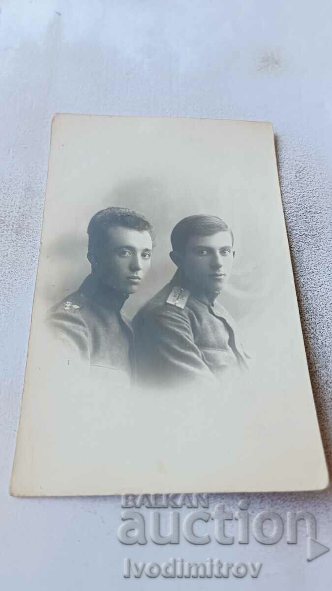 Foto Varna Doi ofițeri juniori 1919