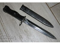 Yugoslavian Serbian bayonet knife for M56 submachine gun.